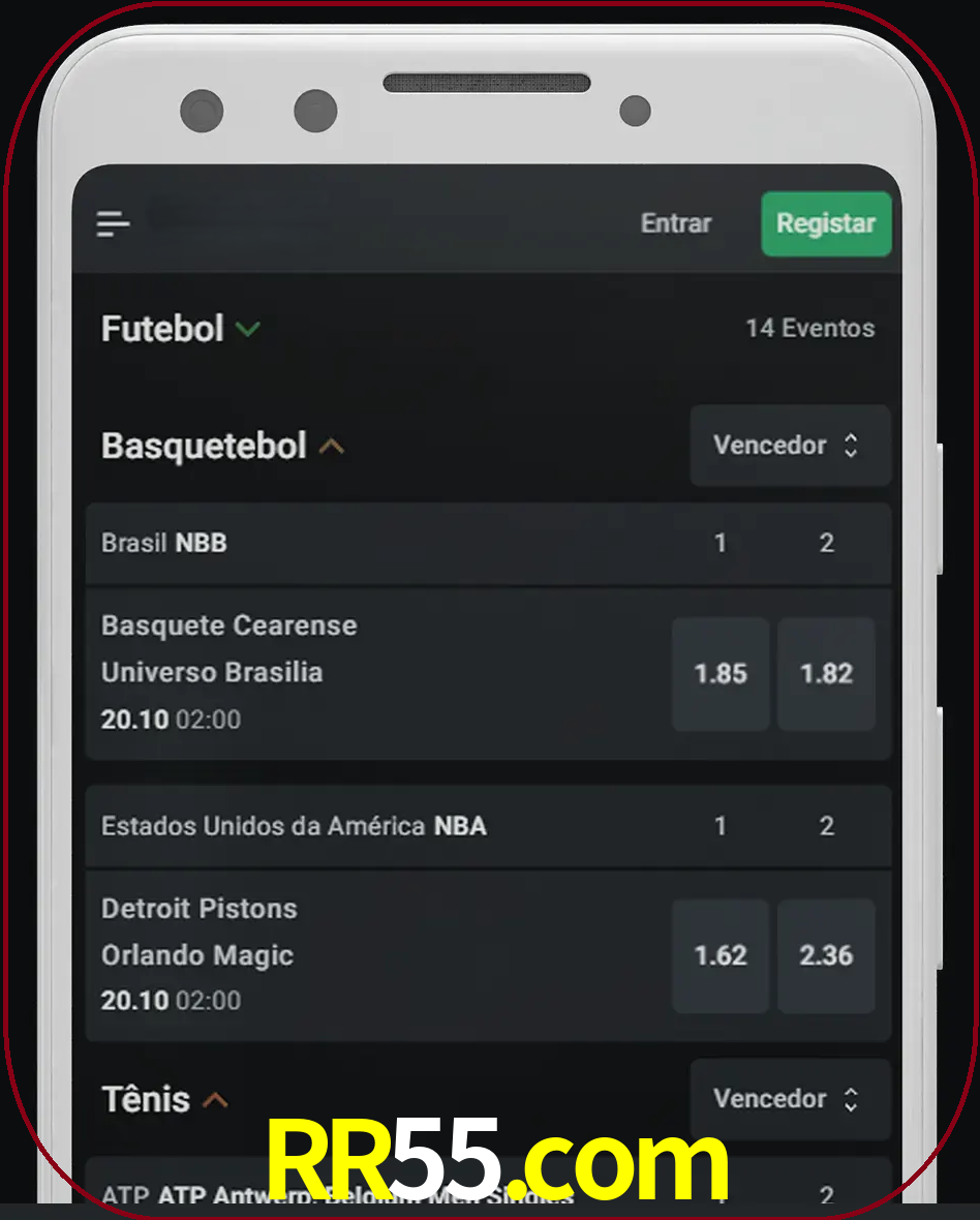 Aposte e assista aos esportes em formato ao vivo.