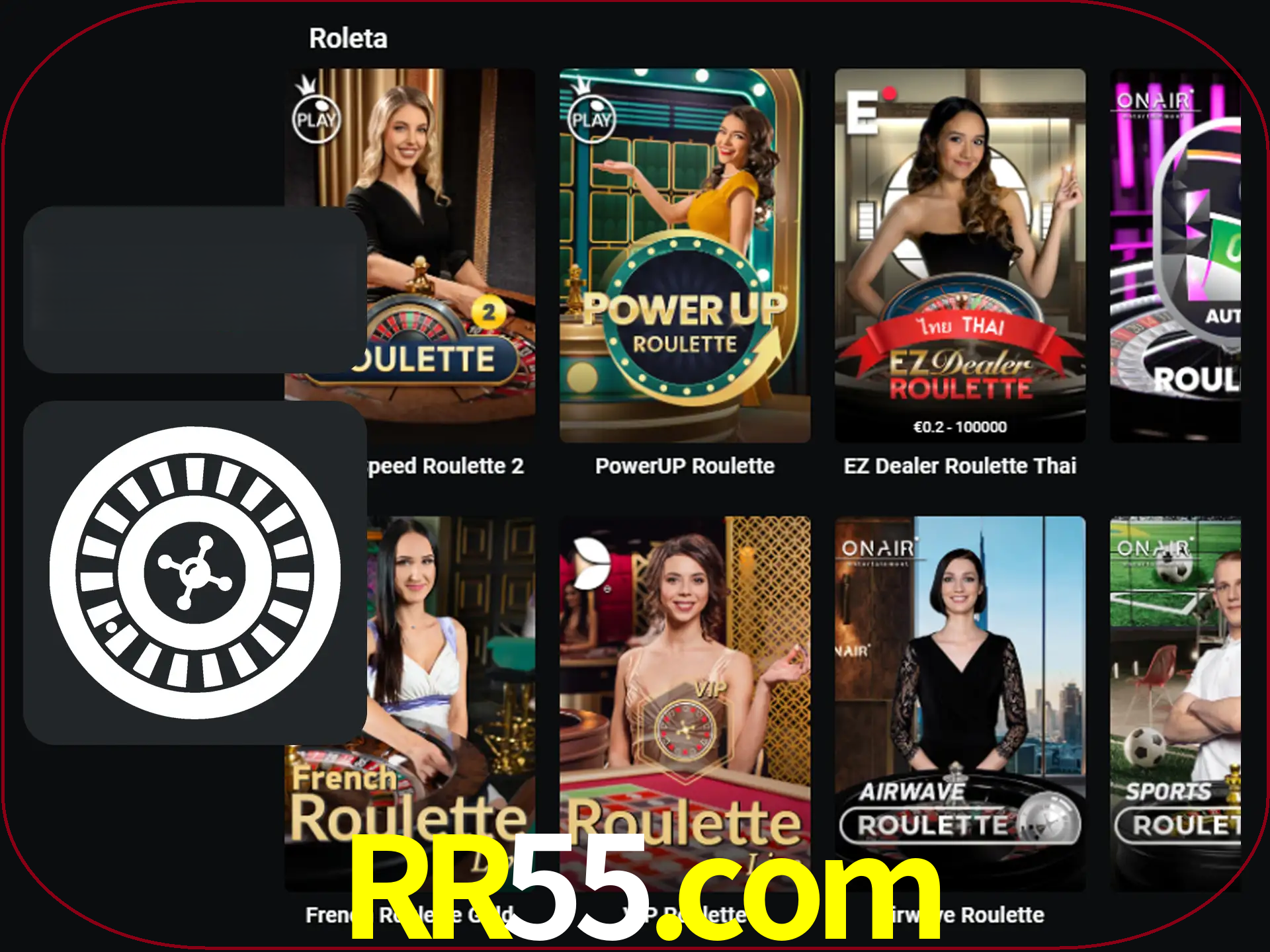 Receba seus ganhos girando a roleta.
